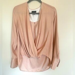 Rag & Bone lei wrap blouse